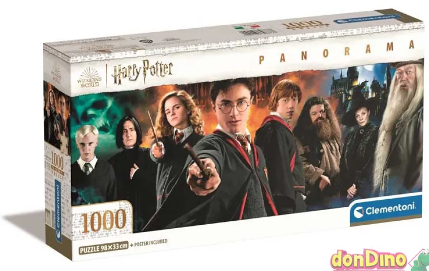 Puzzle 1000 pzas. harry potter panorama - c/poster