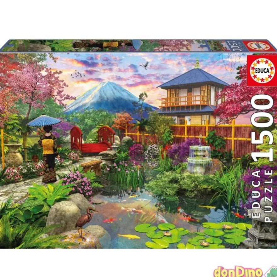 Puzzle 1500 pzas. jardin japones