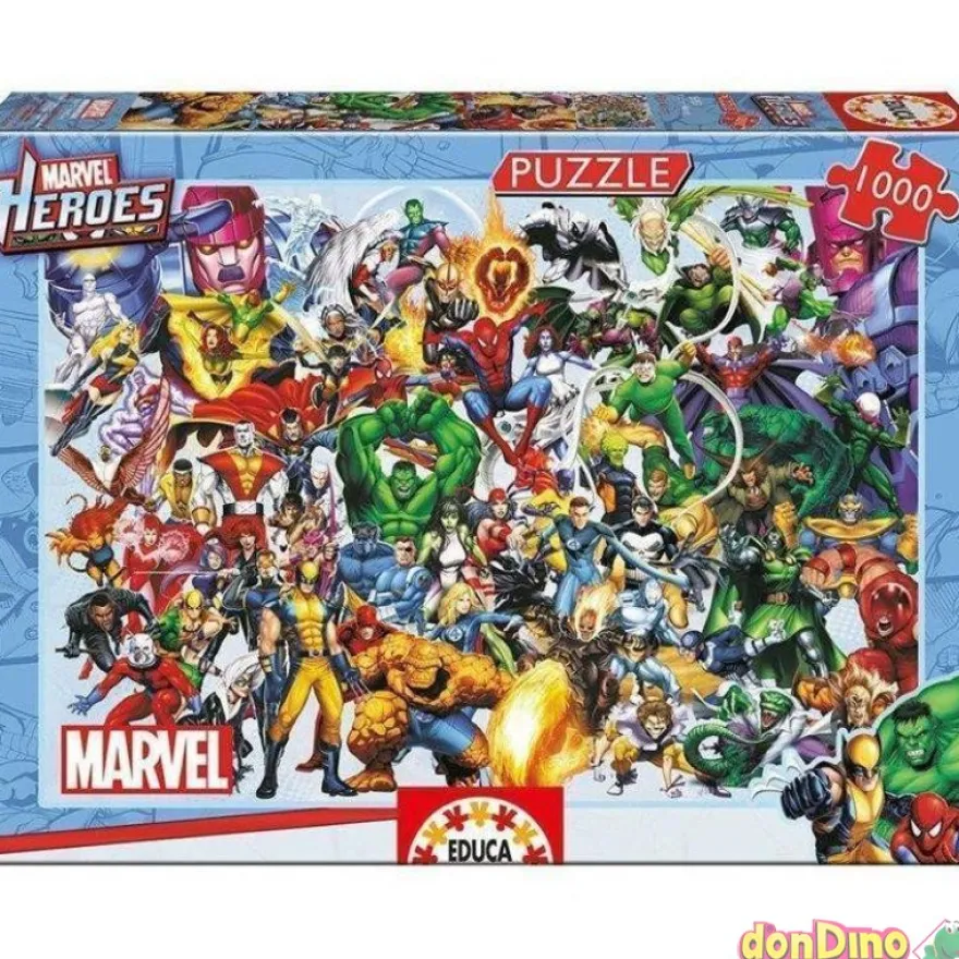 Puzzle 1000 pzas. marvel heroes