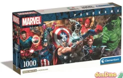 Puzzle 1000 pzas. marvel panorama + poster incluido