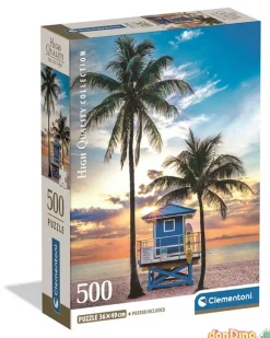 Puzzle 500 pzas.miami beach florida + poster incluido