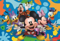 Puzzle 104 pzas. mickey y amigos supercolor