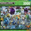 Puzzle 1000 pzas. minecraft mobs