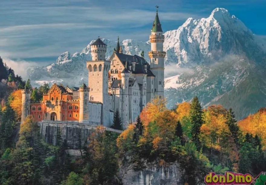 Puzzle 500 pzas. neuschwanstein + poster incluido