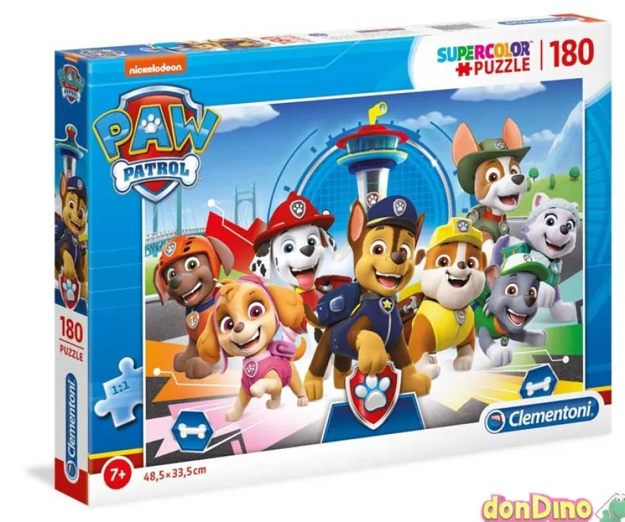 Puzzle 180 pzas. patrulla canina supercolor