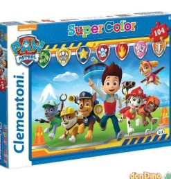 Puzzle 104 pzas. patrulla canina super color