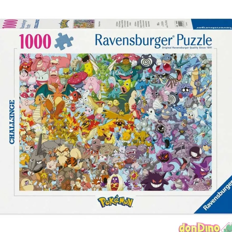 Puzzle 1000 pzas. pokemon challenge