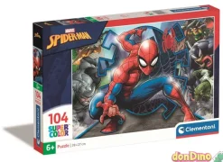 Puzzle 104 pzas. spider-man supercolor