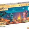 Puzzle 1000 pzas. stitch panorama con poster
