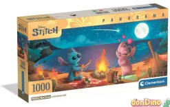 Puzzle 1000 pzas. stitch panorama con poster