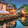 Puzzle 500 pzas. strsbourg old town c/poster - high quality collection