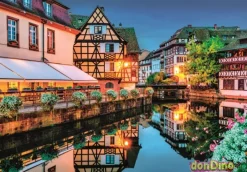 Puzzle 500 pzas. strsbourg old town c/poster - high quality collection