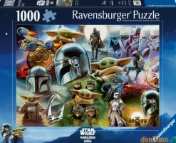Puzzle 1000 pzas. the mandalorian and grogu
