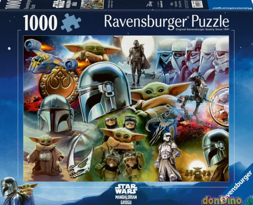 Puzzle 1000 pzas. the mandalorian and grogu