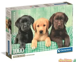 Puzzle 1000 pzas. three labs + poster incluido