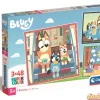 Puzzle 3x48 pzas. bluey super color