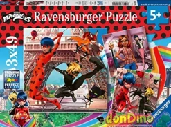 Puzzle 3x49 pzas. ladybug