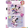 Puzzle 2x48 pzas. minnie