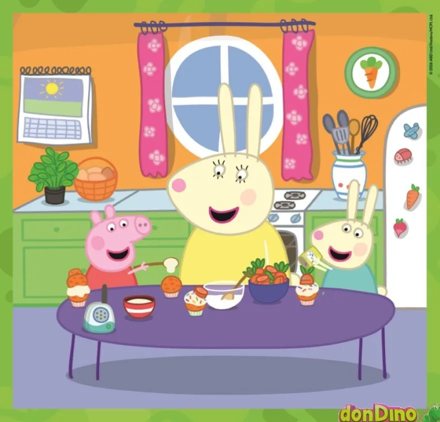 Puzzle 3x48 pzas. peppa pig