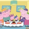 Puzzle 2x20 pzas. peppa pig super color