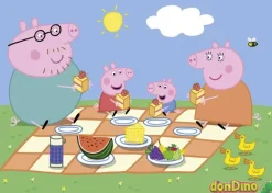 Puzzle 2x60 pzas. peppa pig supercolor