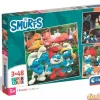 Puzzle 3x48 pzas. pitufos supercolor