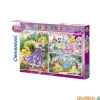 Puzzle 3x48 pzas. princesas disney