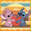 Puzzle 3x48 pzas. stitch disney supercolor