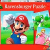 Puzzle 3x49 pzas. super mario