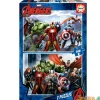 Puzzle 2x100 pzas. vengadores