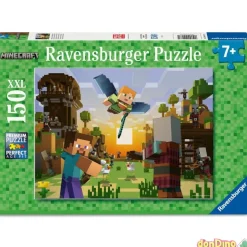 Puzzle xxl 150 pzas. minecraft construcción y aventura