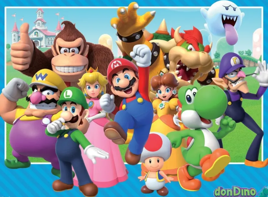 Puzzle xxl 100 pzas. super mario