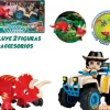 Quad c/dinosaurio pinypon action 10 accesorios