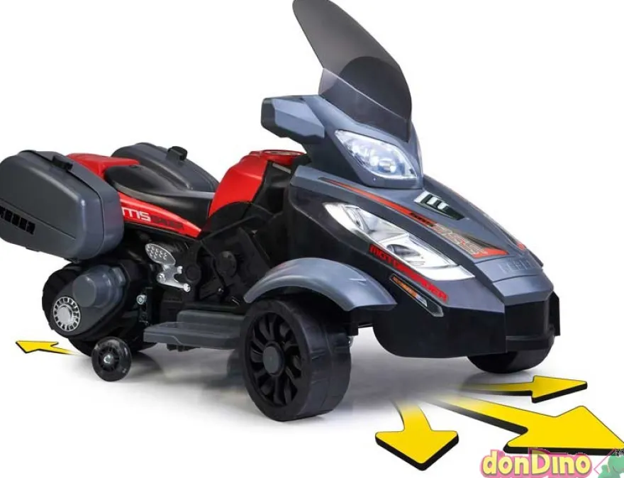 Quad motor spider 12 v. 98x66x67 cm.