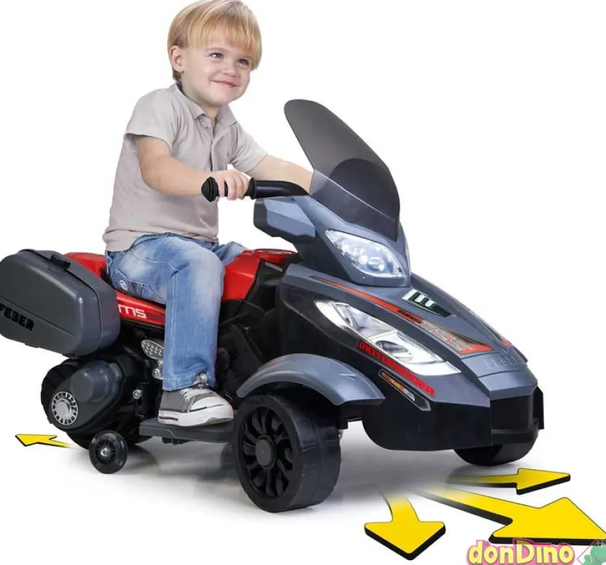 Quad motor spider 12 v. 98x66x67 cm.