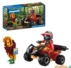 Quad todoterreno playmobil