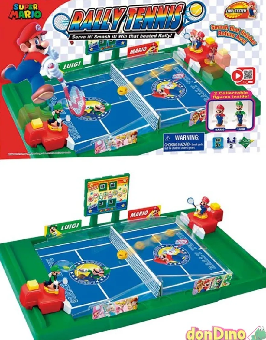 Rally tennis super mario