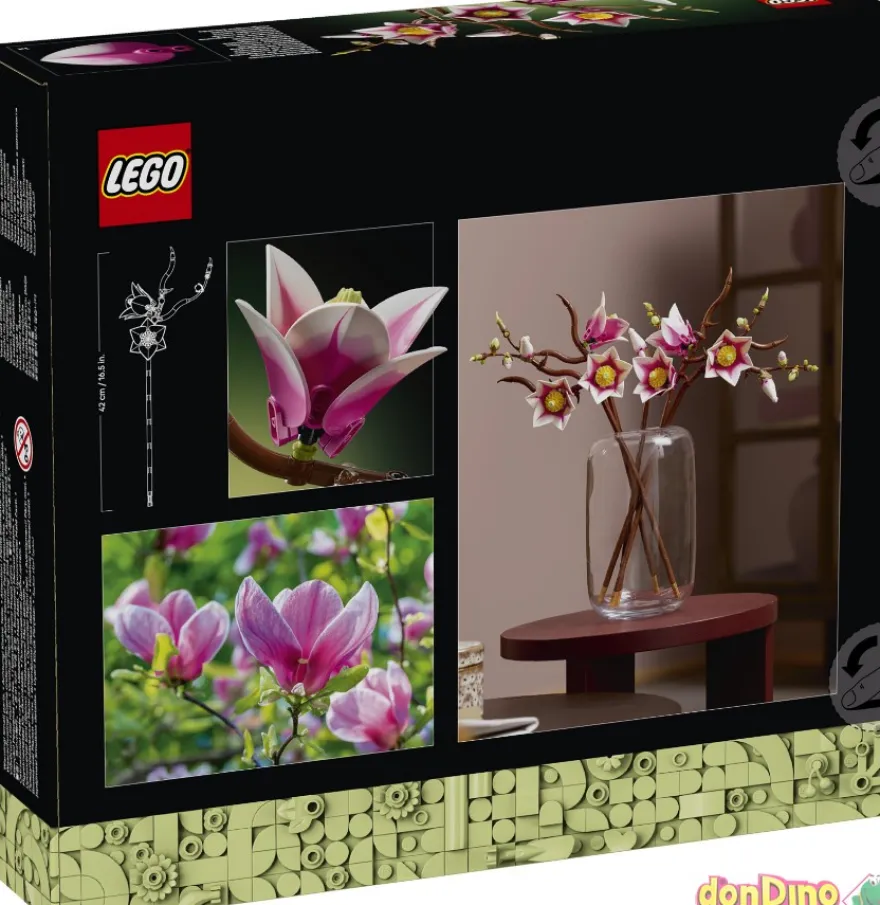 Ramas de magnolia lego botanicals 435 pzas.