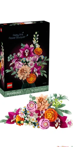 Ramo de Flores Fantasía Lego Botanicals - 749 pzas.