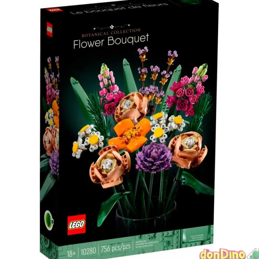 Ramo de flores lego botanical collection - 756 pzas.