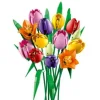 Ramo de tulipanes lego botanicals 576 pzas.
