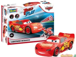 Rayo mcqueen build & play 19 pzas. luz y sonido - cars disney