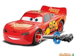 Rayo mcqueen build & play 19 pzas. luz y sonido - cars disney