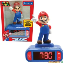 Reloj despertador super mario sonidos y melodias