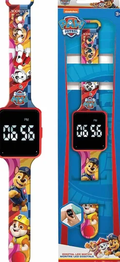 Reloj digital led patrulla canina