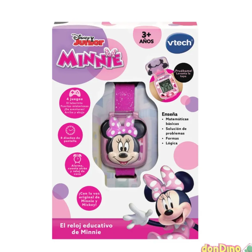 Reloj educativo de minnie