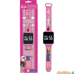 Reloj led digital barbie