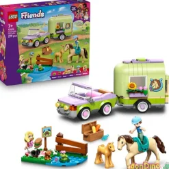 Remolque caballo y potrillo lego friends - 279 pzas.