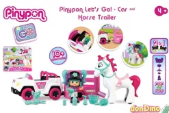 Remolque pony pinypon lets go! c/10 accesorios y 1 figura