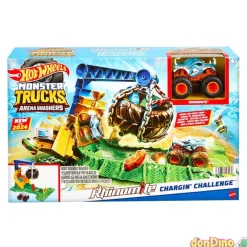Rhinomite chargin' challenge hot wh hot wheels monster trucks arena smashers